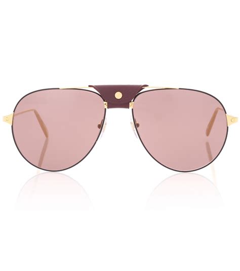 cartier unisex special edition aviator sunglasses|cartier aviator sunglasses gold.